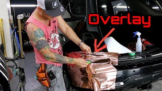 HOW amp WHY TO DO OVERLAYS  Overlapped Vinyl Wrap  Detailed Vinyl Wrap Tips amp Tricks [upl. by Rebekkah]