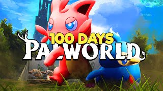 I SPENT 100 DAYS IN PALWORLD Heres What Happened Full Movie [upl. by Mcferren458]