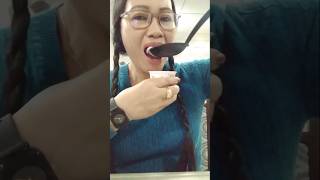 ASMR YOGURT shortsfeed americanmukbangers shortvideo mukbang yogurt icecream viralshort [upl. by Milo]