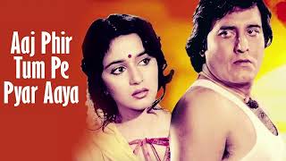 Aaj Phir Tum Pe Pyar Aaya Full Video Song HQ  Dayavan  Vinod Khanna Madhuri Dixit [upl. by Dagley]