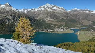 Davos  St Moritz im Herbst Wanderungen im Oktober 2020 [upl. by Huntlee]