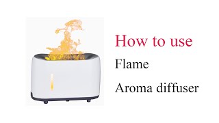 How to use flame aroma diffuser [upl. by Kappenne]