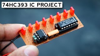 I Made This Circuit with 74HC393 IC [upl. by Radu]