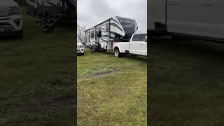 F450 67 High Output Lariat Ultimate package  45’ Fusion Toy Hauler… Super clean set up [upl. by Eurd]