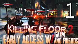 1 Killing Floor 2 Early Access w GaLm and Friends 1080p 60FPS [upl. by Hamo]