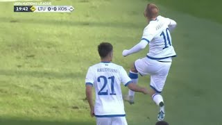 Edon Zhegrova Goal  Lithuania vs Kosovo 12 Goals Results and Extended Highlights2024 [upl. by Aix56]