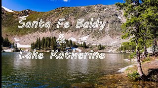 Santa Fe Baldy amp Lake Katherine Most beautiful lake in New Mexico [upl. by Assadah899]