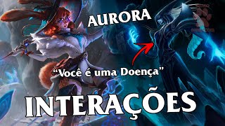 AURORA INTERAÇÕES  DUBLADO PTBR [upl. by Nicolette]