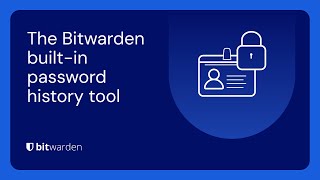 How to use the Bitwarden builtin password history tool [upl. by Nauqet]