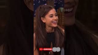 Ariana Grande’s Hilarious Celine Dion Impersonation  Beauty and the Beast Tribute Shorts 😂🎶 [upl. by Letnohs]