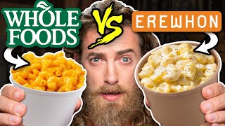 Whole Foods vs Erewhon Taste Test  FOOD FEUDS [upl. by Hannad718]