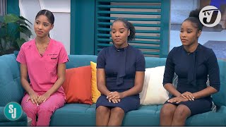 McDaniel Sisters Graduate University Together  TVJ Smile Jamaica [upl. by Broeder686]