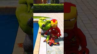 GTAV Thanos killed ironman 😭 shorts gta5 ironman marvel gta shortsfeed [upl. by Ardnod741]