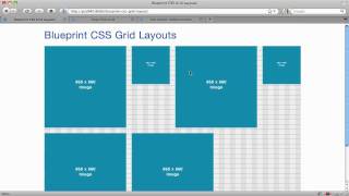 Blueprint CSS Part 2  Advanced Layouts with Grids [upl. by Kaila]