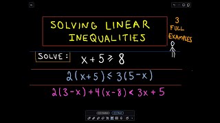 ❖ Solving Linear Inequalities Made Easy ❖ [upl. by Kaylyn155]