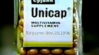 Unicap Vitamins Commercial 1974 [upl. by Eri2]