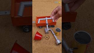 Mini tractor project mini motor water pump science project video [upl. by Ecyned]