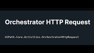 How to get Queue Items Using Orchestrator HTTP Request in Uipath [upl. by Armelda]