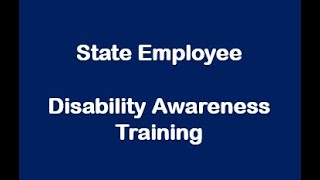 Disability Awareness Training [upl. by Arturo]