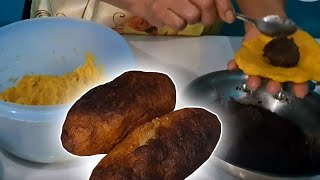 Receta De Rellenitos De Platano Con Frijol [upl. by Klemm]