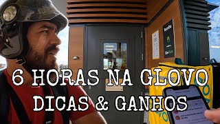 6 HORAS TRABALHANDO PARA GLOVO  ESTAFETA MOTOBOY em Portugal 🇵🇹 🚀  Dicas e ganhos 💰 [upl. by Nnaharas]