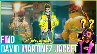 How To Get David Martinezs LEGENDARY Edgerunner Jacket FREE In Cyberpunk 2077 21 Update 2024 [upl. by Swarts]