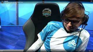 C9 vs CLG LCS NA 2017s W1 game1 [upl. by Streeto]