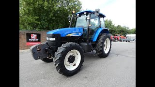 NEW HOLLAND TM120 TRACTOR [upl. by Cupo]