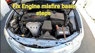 Vehicle Engine shuddering  sputtering  shaking  vibrating  Check Engine Light fix [upl. by Berte99]