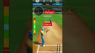 Malinga vs Ms dhoni cricketshorts trending ytshorts shorts cricketleague [upl. by Aidne]