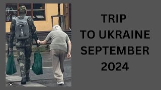 TRIP TO UKRAINE SEPT 2024 LVIV IVANO FRANKIVSK TISMENITSIA [upl. by Munson]