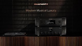 Marantz Model 30 Integrated Amplifier and SACD 30n Streaming Player [upl. by Cacilia210]