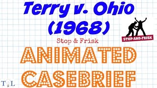 Terry v Ohio Stop amp Frisk  Landmark Cases  Episode 12 [upl. by Iderf]