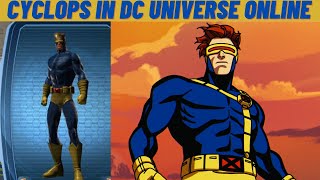 DCUO Character Creation Cyclops [upl. by Fritzie]