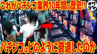 【P業界10年年表】当時一番売れた遊技機から突如発動されまくる謎規制まで一気にまとめてみた【2015〜2024】 [upl. by Arebma]