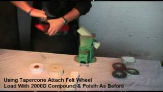 Polishing Metal Using Angle Grinder amp Compounds [upl. by Niabi]