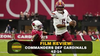 Film Review Commanders Defeat Cardinals 4214  Take Command [upl. by Filmore]