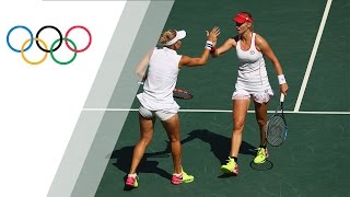 Rio Replay Womens Tennis Doubles Final Match [upl. by Wolsniw]