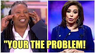 Whoopi Goldberg and Judge Jeanine Pirro Argue About Trump [upl. by Greenberg825]