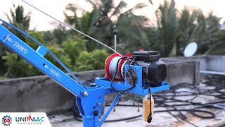 400 kg mini crane premium brand  Unimaac Engineers [upl. by Jade420]