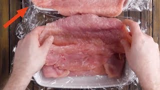 El cocinero dobla 4kg de carne en el molde de horno Después llegan las verdaderas capas [upl. by Geller]