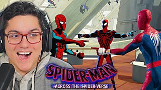 SpiderMan Across the SpiderVerse Trailer 2 REACTION [upl. by Aneeuqahs385]