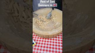 Parm Wheel in Kings Cross London 🇬🇧 expat pasta italy festival cheese streetfood [upl. by Kaenel]