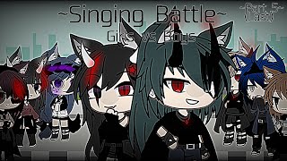 Singing Battle  Girls Vs Boys  Part 5  Gacha Life Indonesia 🇮🇩 [upl. by Eilraep]