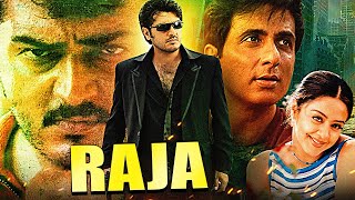 Raja Full Hindi Dubbed South Action Movie  Ajith Kumar Jyothika Priyanka Trivedi Sonu Sood [upl. by Saint]