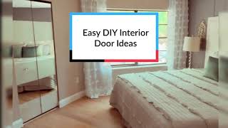 5 interior door DIY ideas [upl. by Nagram980]