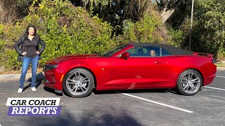 2021 Camaro Convertible  Is NOW The Time to BUY  Review [upl. by Azpurua]