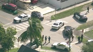 MiamiDade police officer wounded in Miami Gardens shooting [upl. by Pardner40]