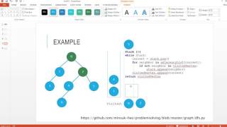 Depth First Search DFS  5 minutes algorithm  python Imagineer [upl. by Yrallih]