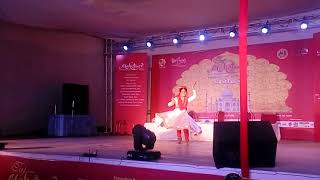 Tarana kathak dance tarana  taj mahotsav [upl. by Crooks]